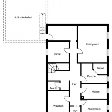 Grundriss Kellergeschoss