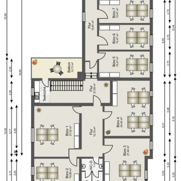 Grundriss Obergeschoss