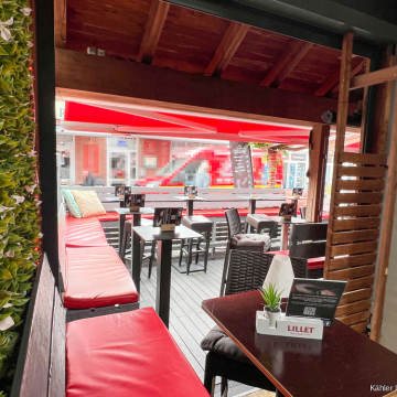 Aussenbereich Raucherlounge Aussenbereich Raucherlounge