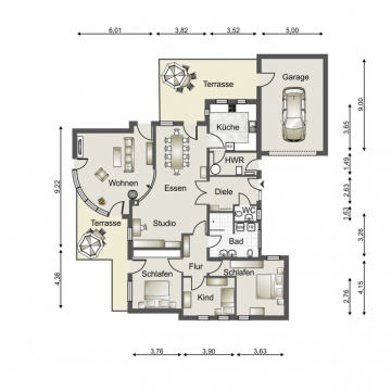 Grundriss Bungalow Grundriss Bungalow