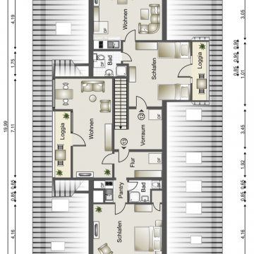 Grundriss Spitzboden Grundriss Spitzboden