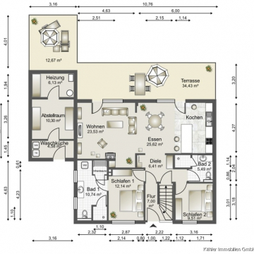 Grundriss Erdgeschoss