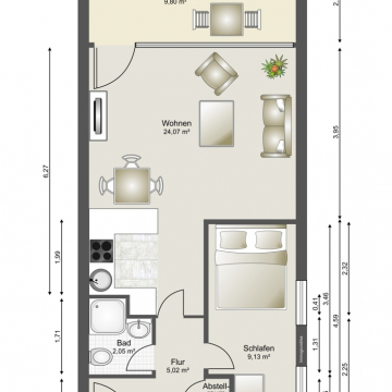 Grundriss Erdgeschoss