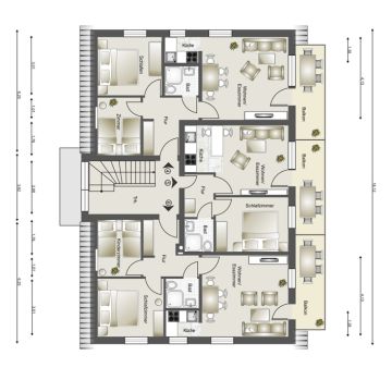 Grundriss Obergeschoss Grundriss Obergeschoss
