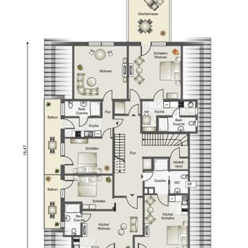 Grundriss 1. OG Grundriss 1. OG