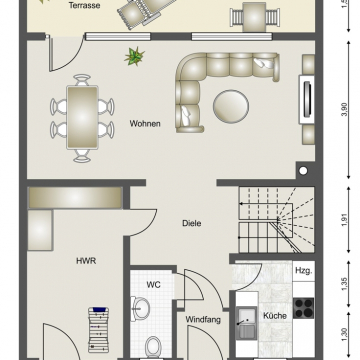 Grundriss Erdgeschoss Grundriss Erdgeschoss