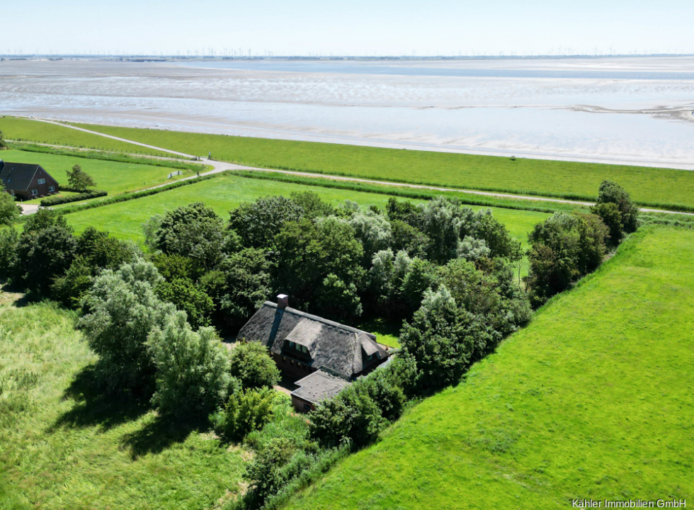 Grundstück in Deichnähe